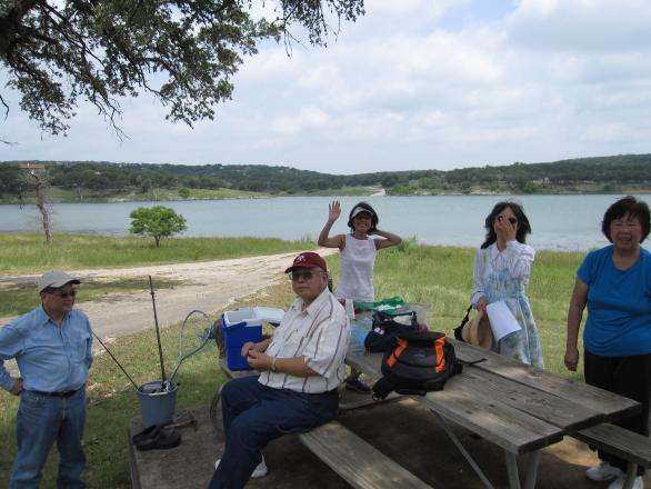 Fishing at Canyon Lake