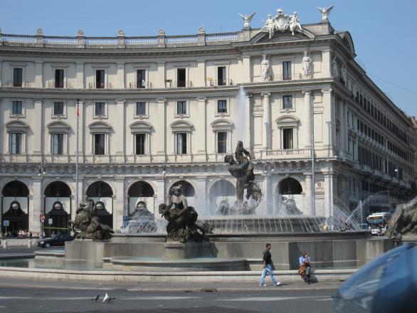 Piazza della Repubblica, Rome, Italy