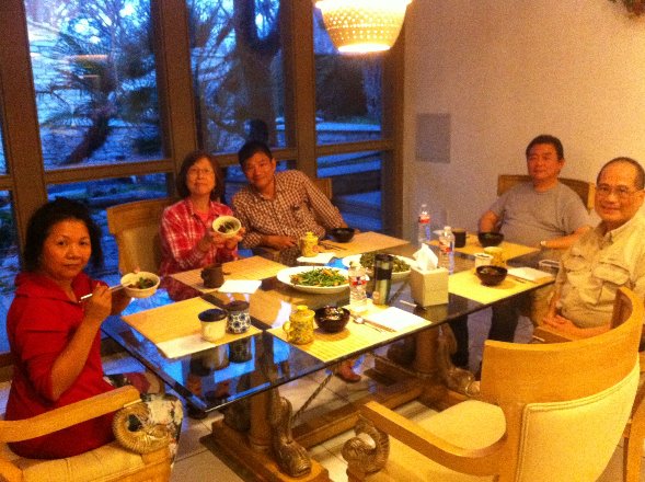 On 2016-02-20, Jack and Pauline hosted a bridge party at their home in Seguin.  Jack took us to City