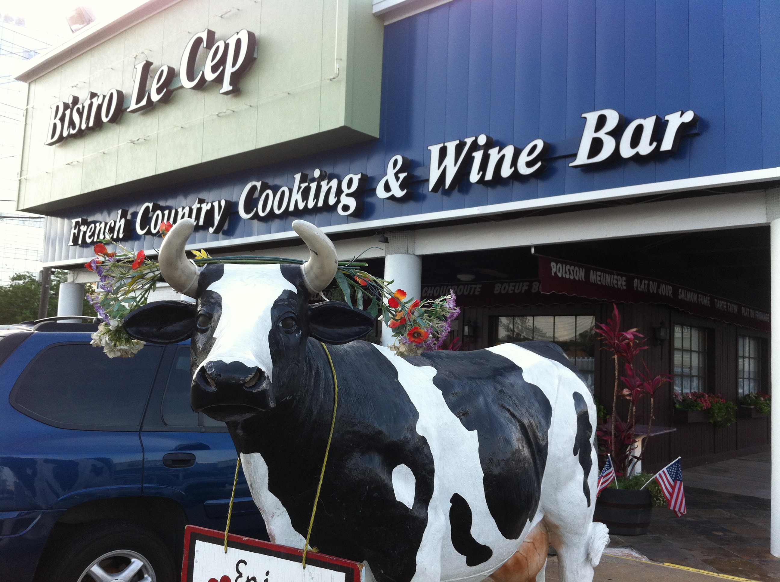 Bistro le Cep is supposed to be a French restaurant.  In my opinion, other than its name, Bistro le 