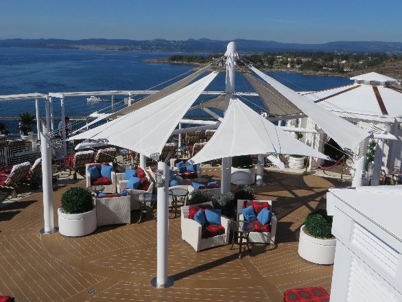 Arriving Victoria at dawn.