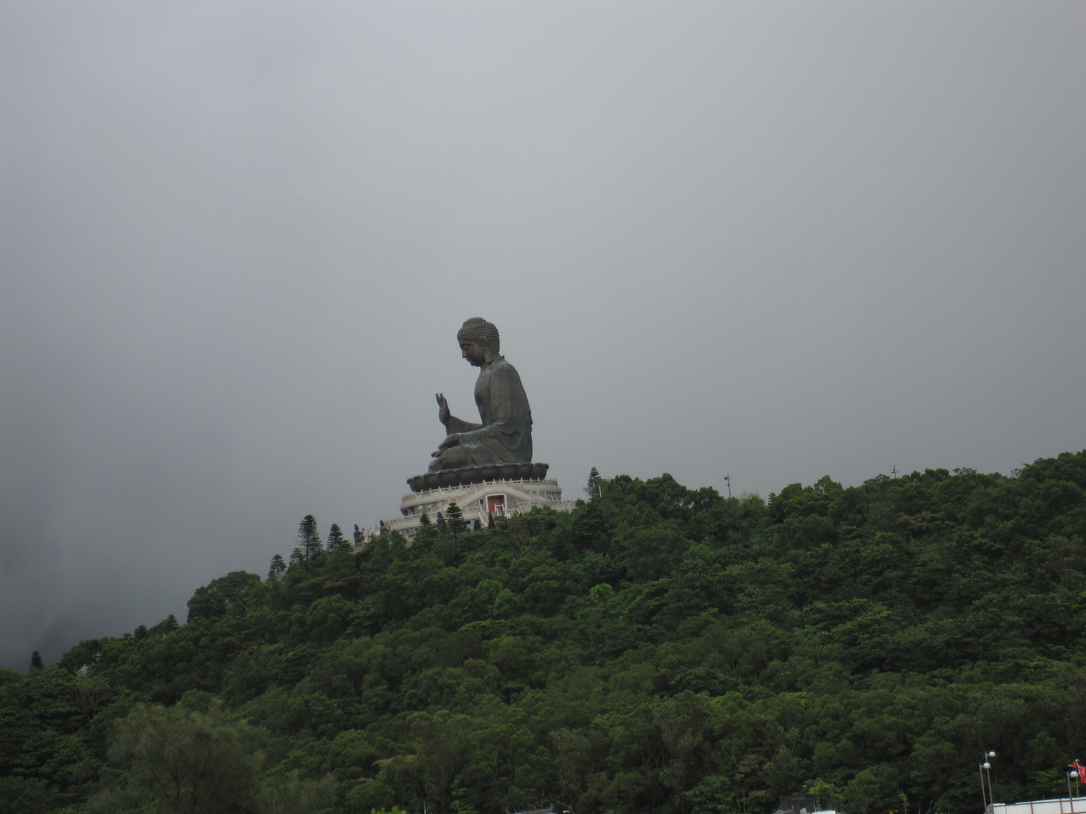 The Buddha at Ngong Ping, Lantau, is one the tallest Buddha around the world.  Though Ngong Ping is 