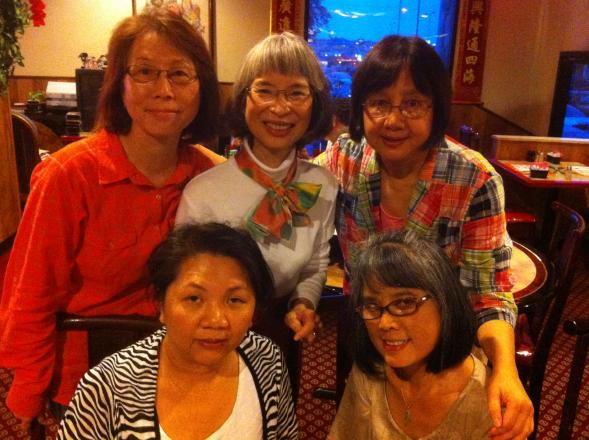 Kathay & Sophie celebrating their birthdays together