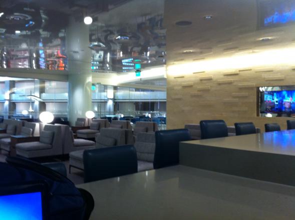 Korean Airline Lounge at Los Angeles Airport