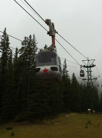 Banff Gondola to Sulphur Mountain