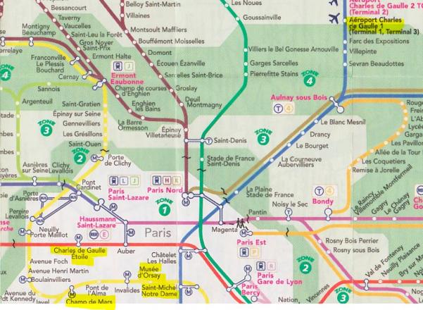 RER and Metro - Paris