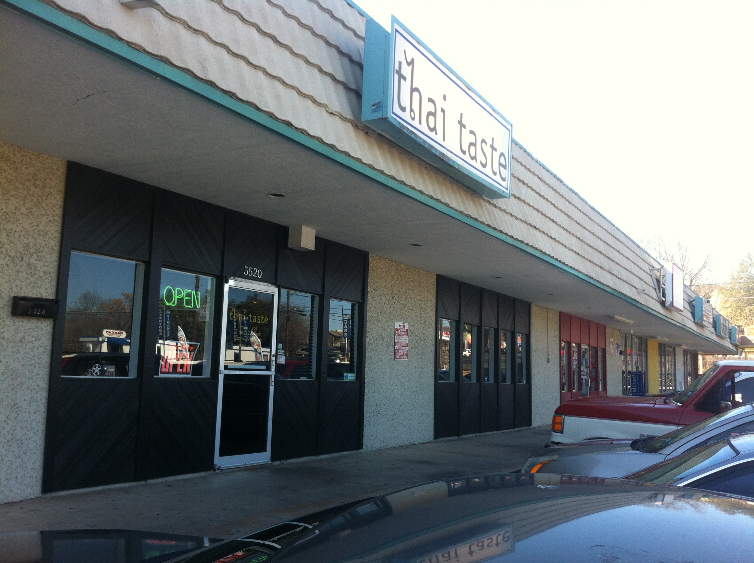 Though Thai Taste offers many authentic Thai dishes, including Pad Thai, Tom Yum, etc., it is a Thai