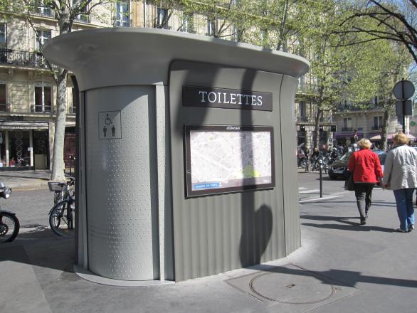 Public Toilet in Paris