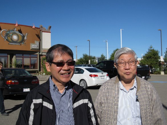Lunch took place in a Highway 2 restaurant Glen