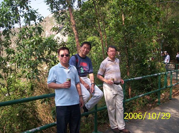 Sam's first hiking trip took place in Hong Kong.