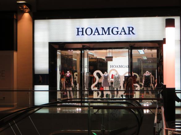 Shopping at Marina Bay Sands, Singapore