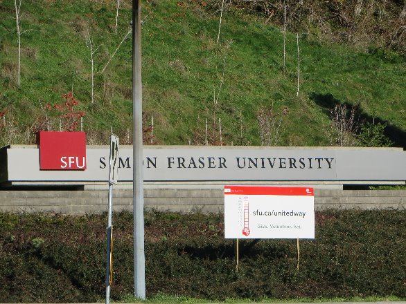 Simon Fraser University, located in the downtown of Burnaby, is one of the well known universities i